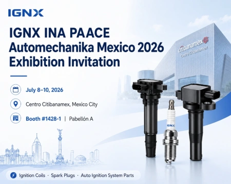 IGNX INA PAACE Automechanika Mexico 2026 Exhibition Invitation